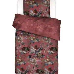 Essenza dekbedovertrek Isabelle (tencel, marsala) 260x200/220 - lits-jumeaux 260x200/220 + 2 slopen