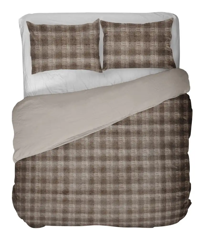 Kayori bio katoen-satijnen dekbedovertrek Kami multi - 2-persoons 200x200/220cm + 2 slopen - Afbeelding 3