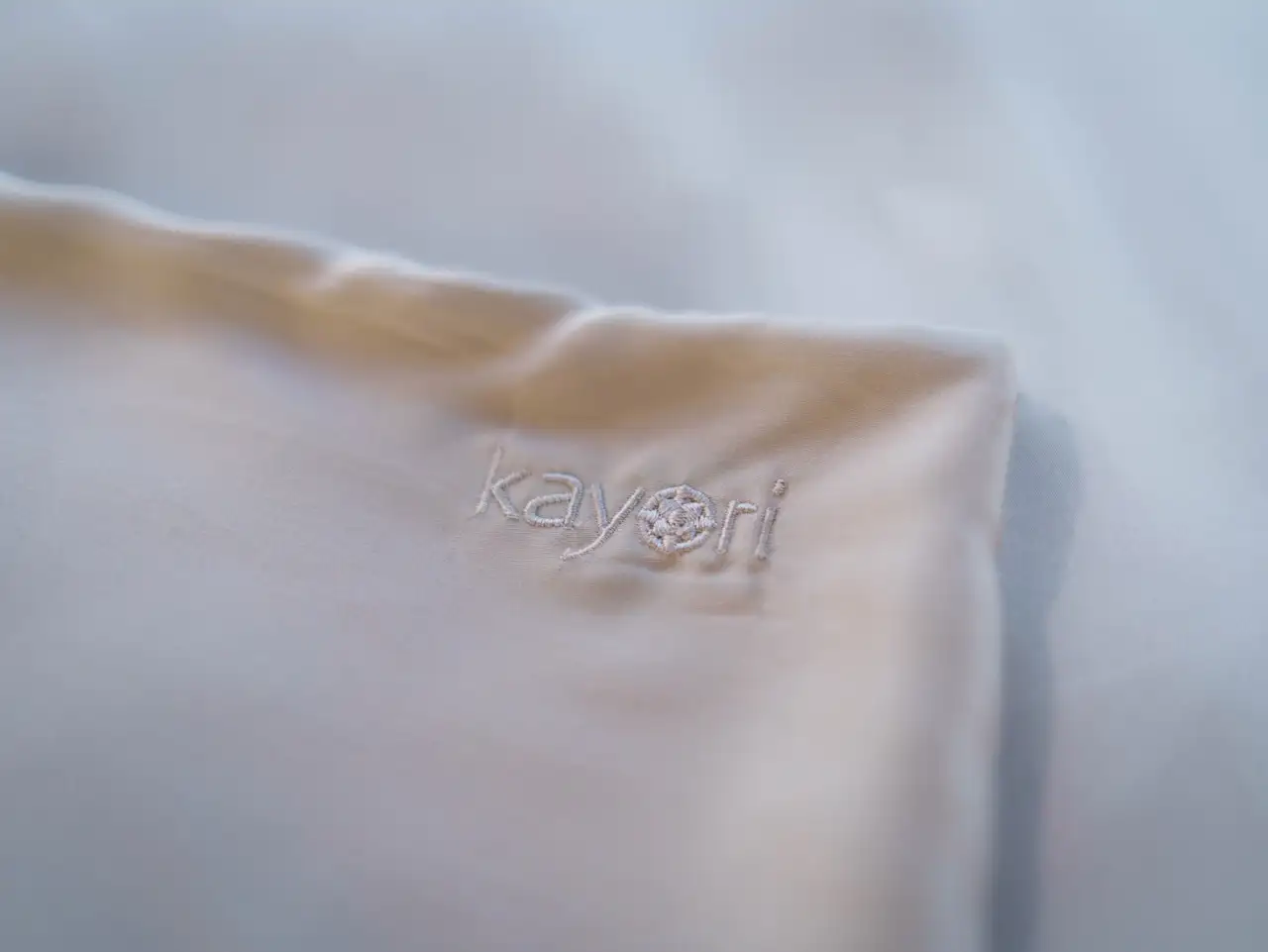 Kayori tencel dekbedovertrek Daiki zilvergrijs 500TC - 1-persoons 140x200/220cm + 1 sloop - Afbeelding 3