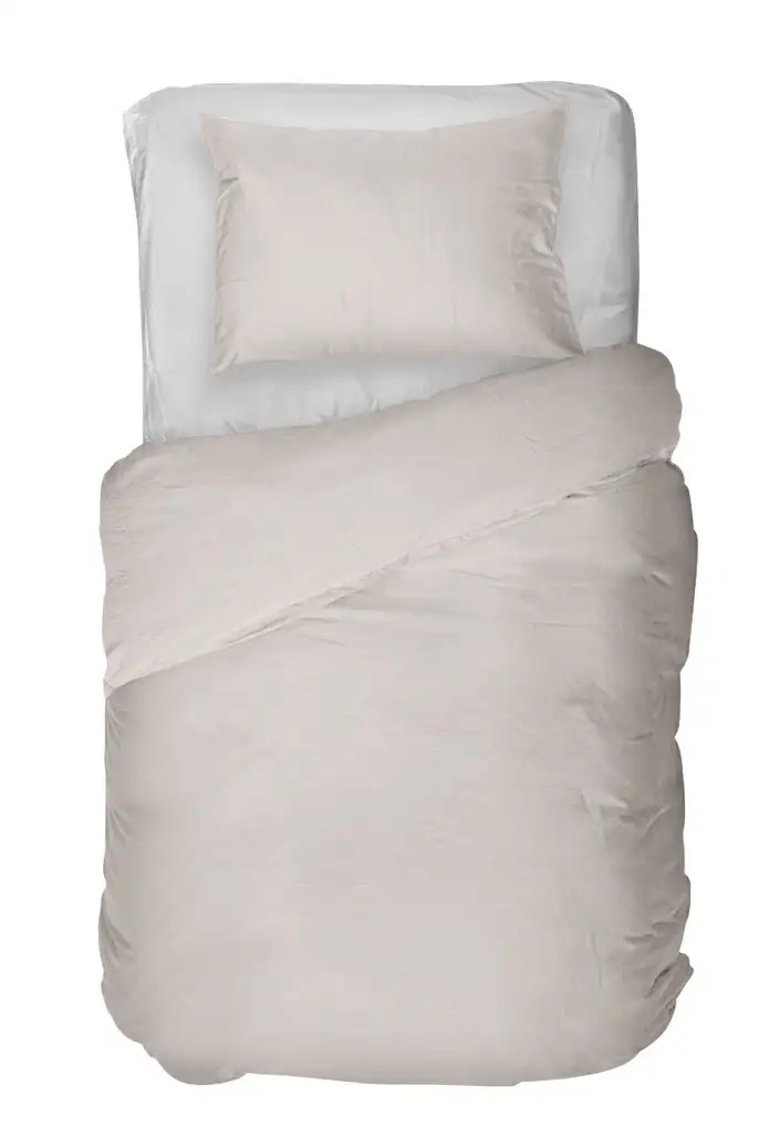 Kayori tencel dekbedovertrek Kiso offwhite - Afbeelding 4