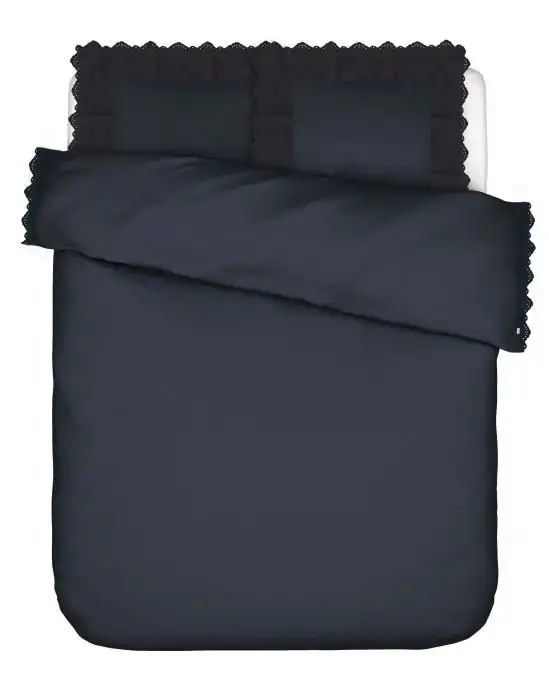 Essenza dekbedovertrek Maen night blue - 1-persoons 140x200/220cm + 1 sloop - Afbeelding 4