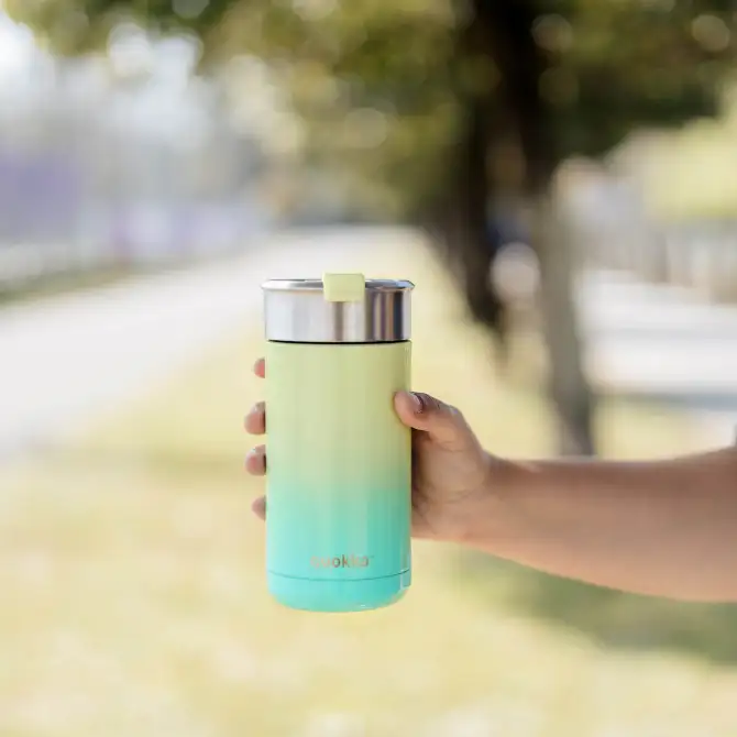 Quokka thermobeker Coffee Tumbler Boost lemon lime 400 ml - Afbeelding 2