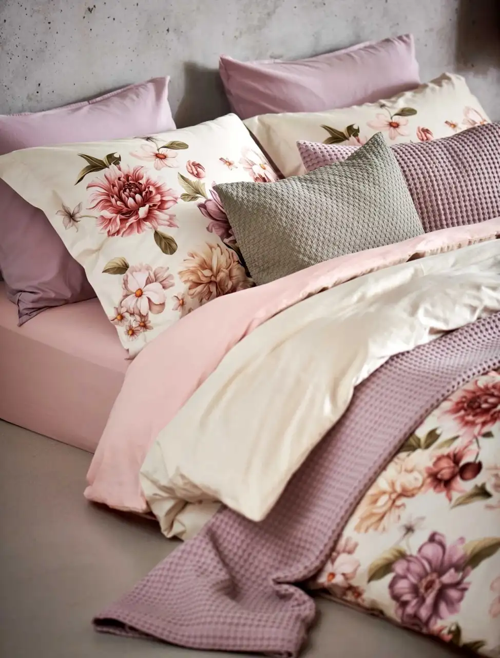 Vandyck dekbedovertrek Harmony cream tan satijn - Afbeelding 4
