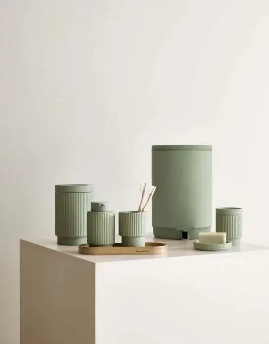Marc O'Polo tandenborstelhouder The Wave light green - Afbeelding 4