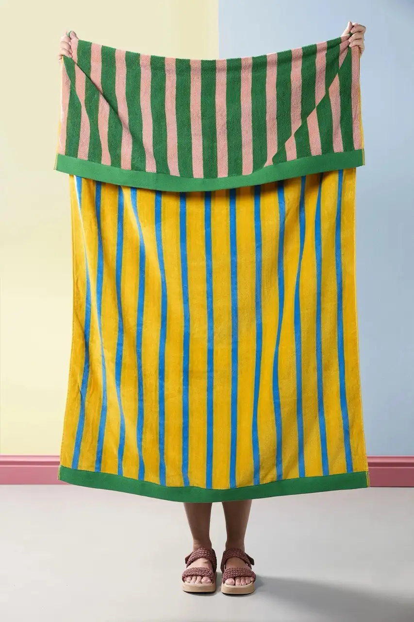 Kaat strandlaken Tropical Taste multi 100x180cm - Afbeelding 3