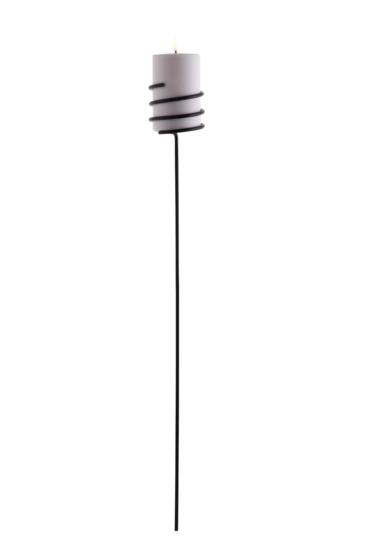 Uyuni outdoor kaarsenhouder Spear zwart 75cm - Afbeelding 5