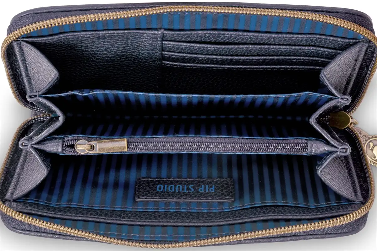PiP Studio wallet Willow Jabali blue - Afbeelding 3