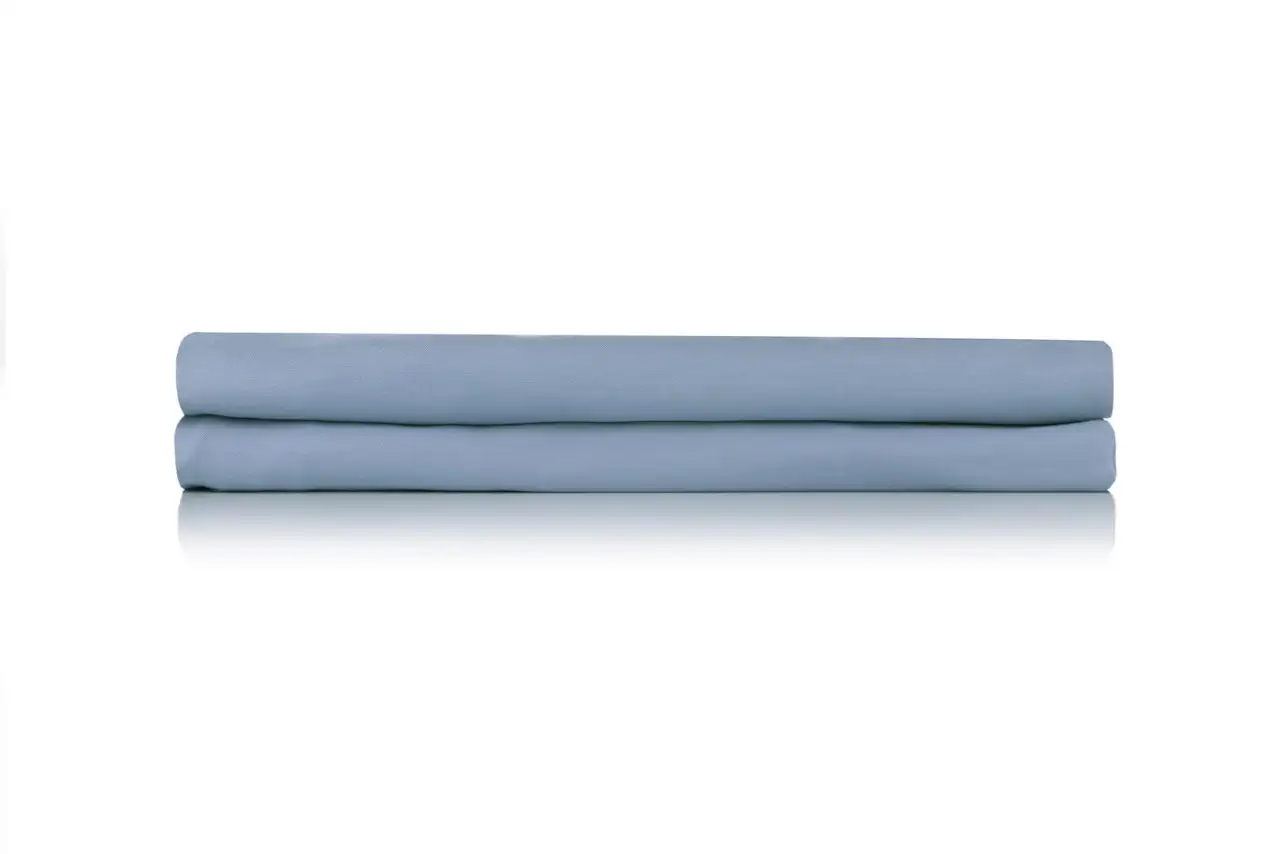 Zo! Home laken Satinado 160x290cm satijn riviera blue - Afbeelding 2