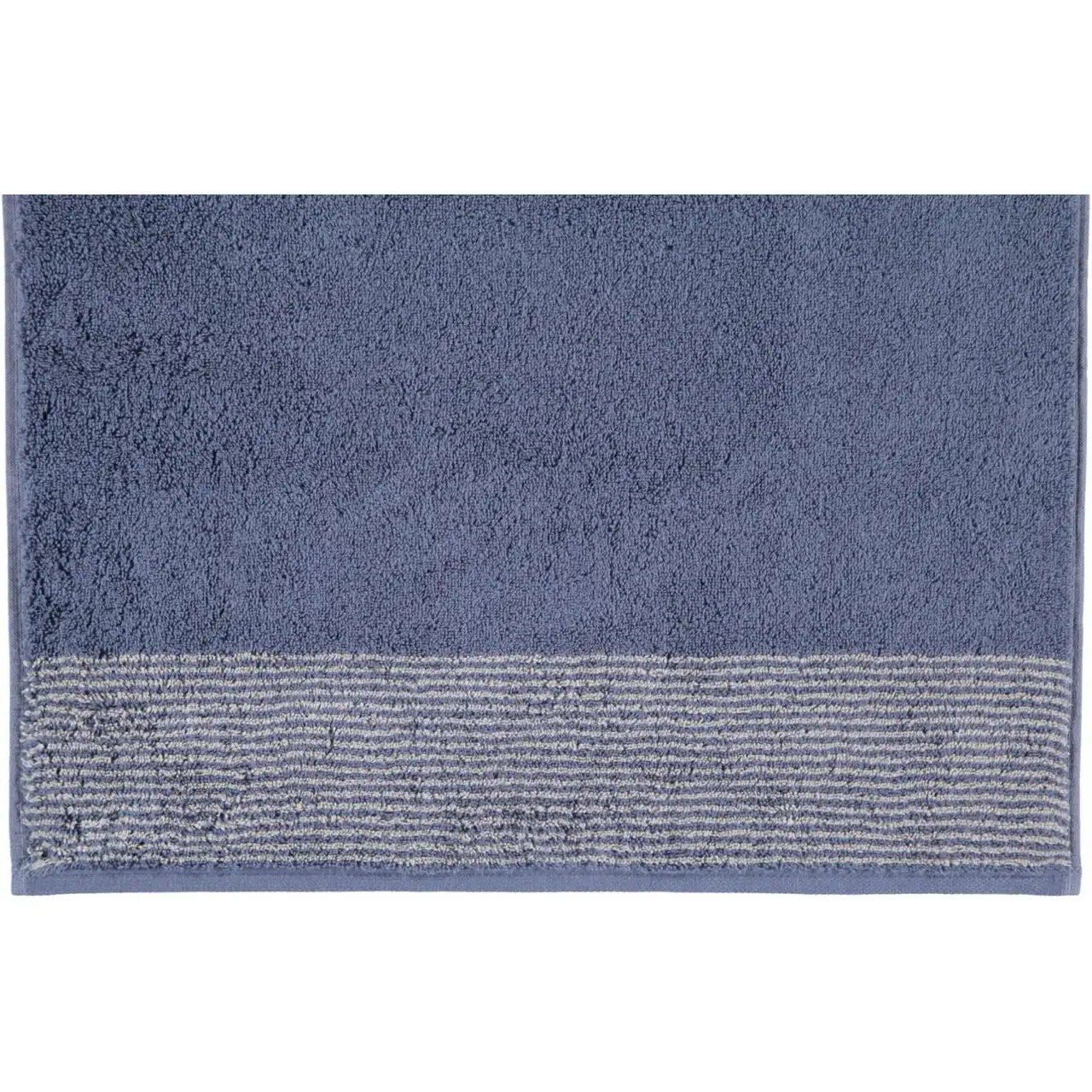 Cawö badserie Luxury Home Two-Tone 590 nachtblau - Gastendoek 30x50cm - Afbeelding 5