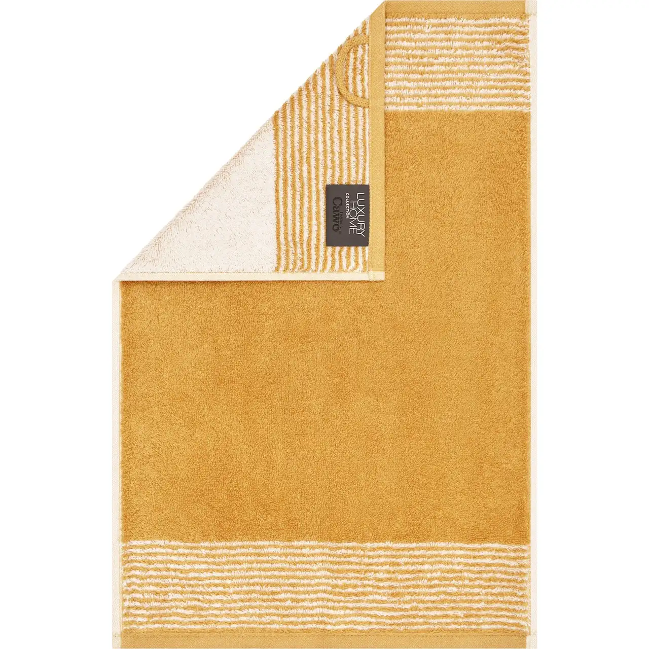 Cawö badserie Luxury Home Two-Tone 590 gold - Handdoek 50x100cm - Afbeelding 2
