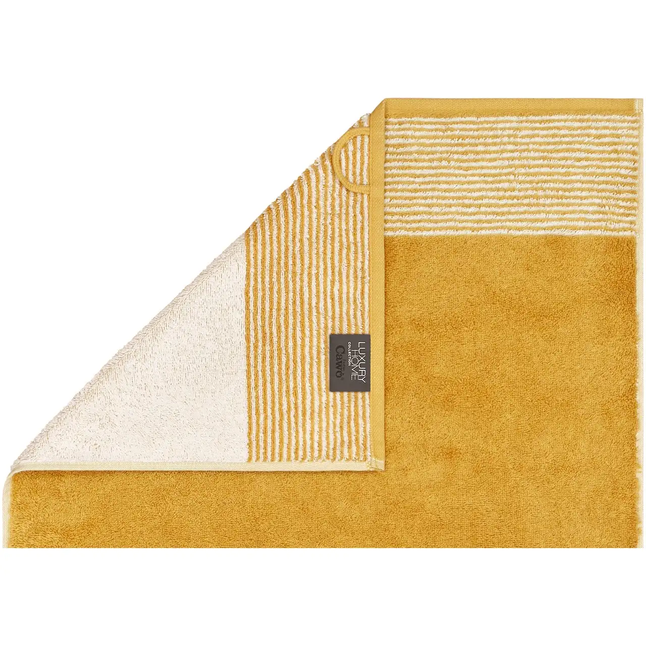 Cawö badserie Luxury Home Two-Tone 590 gold - Handdoek 50x100cm - Afbeelding 5