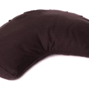 ZENZES® Pro Eco meditatiekussen Halve Maan 40x20x12cm (antraciet)