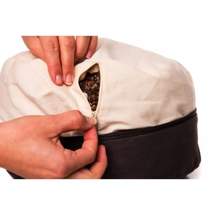 ZENZES® Pro Eco Bolster 60x20cm ecru - Afbeelding 2