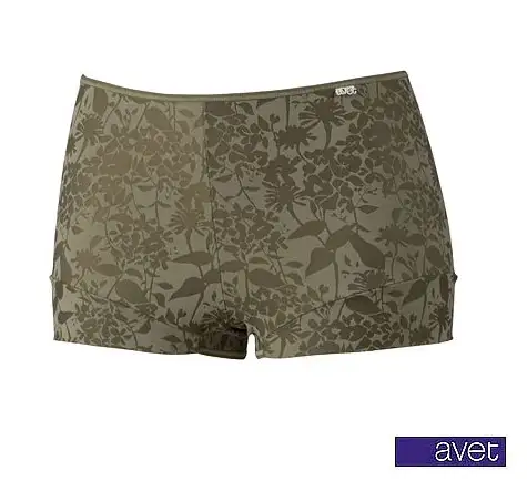 Avet boxershort 3818 bloem kaki microvezel - S