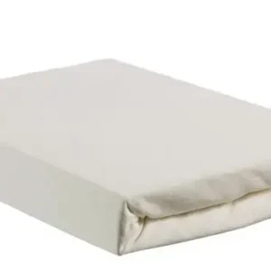 Bonnanotte Jersey elastan hoeslaken met split - ook geschikt voor toppers (offwhite) - 180/200x200/220