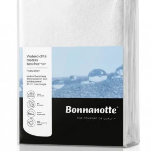 Bonnanotte waterdicht hoeslaken voor normale matras - tot 25cm - 90x200