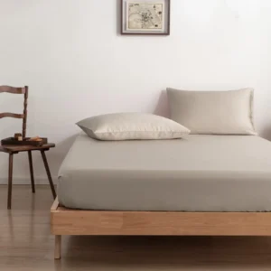 Boomba Bamboo premium hoeslaken soft taupe 35cm - 200x210/220