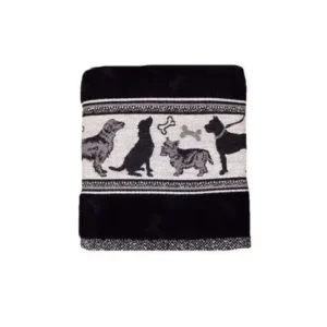 Bunzlau Castle keukendoek Dog black