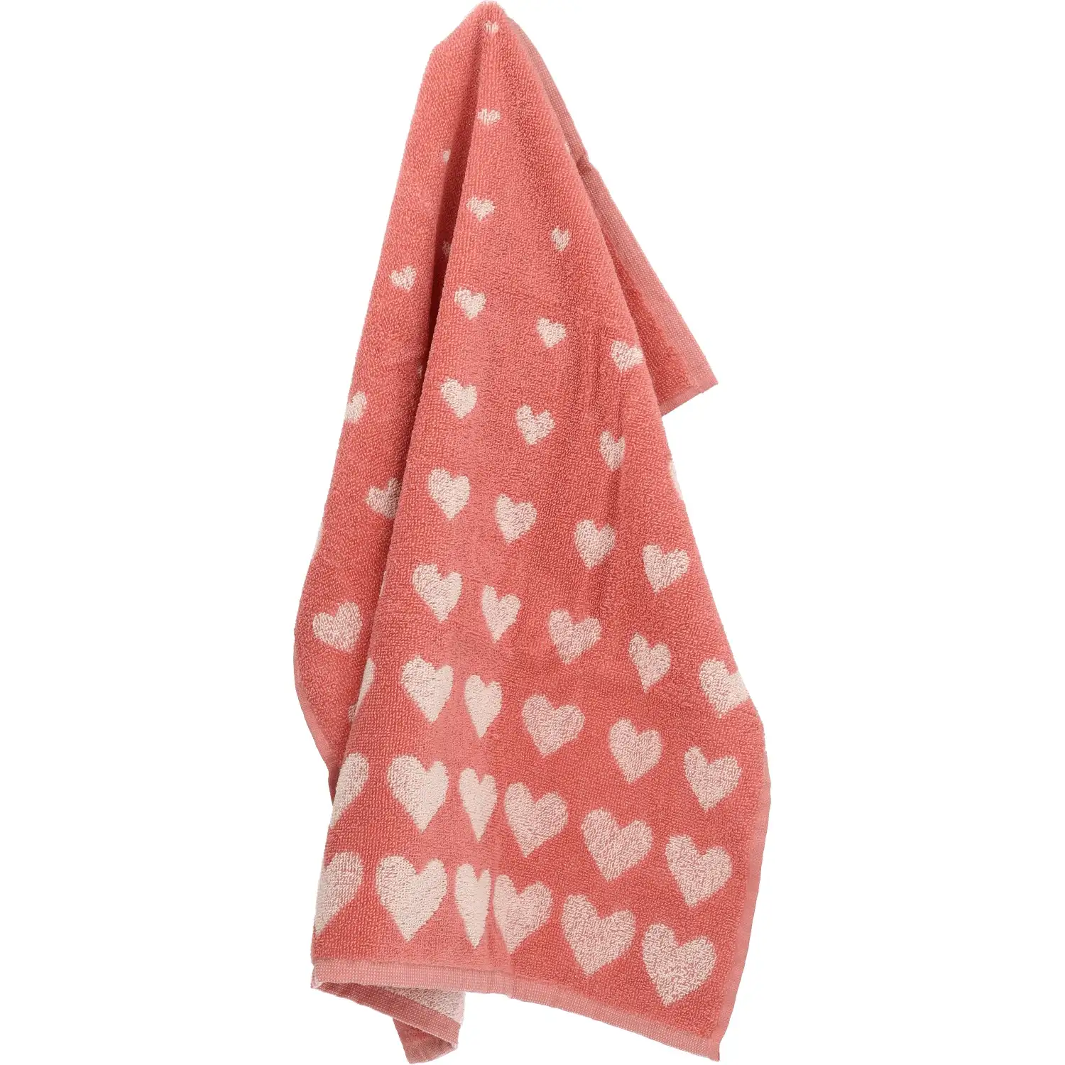 Bunzlau Castle keukendoek Hart pink