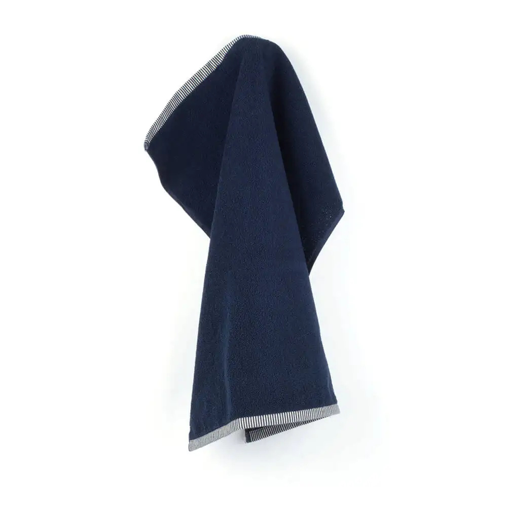 Bunzlau Castle keukendoek Solid donker blauw