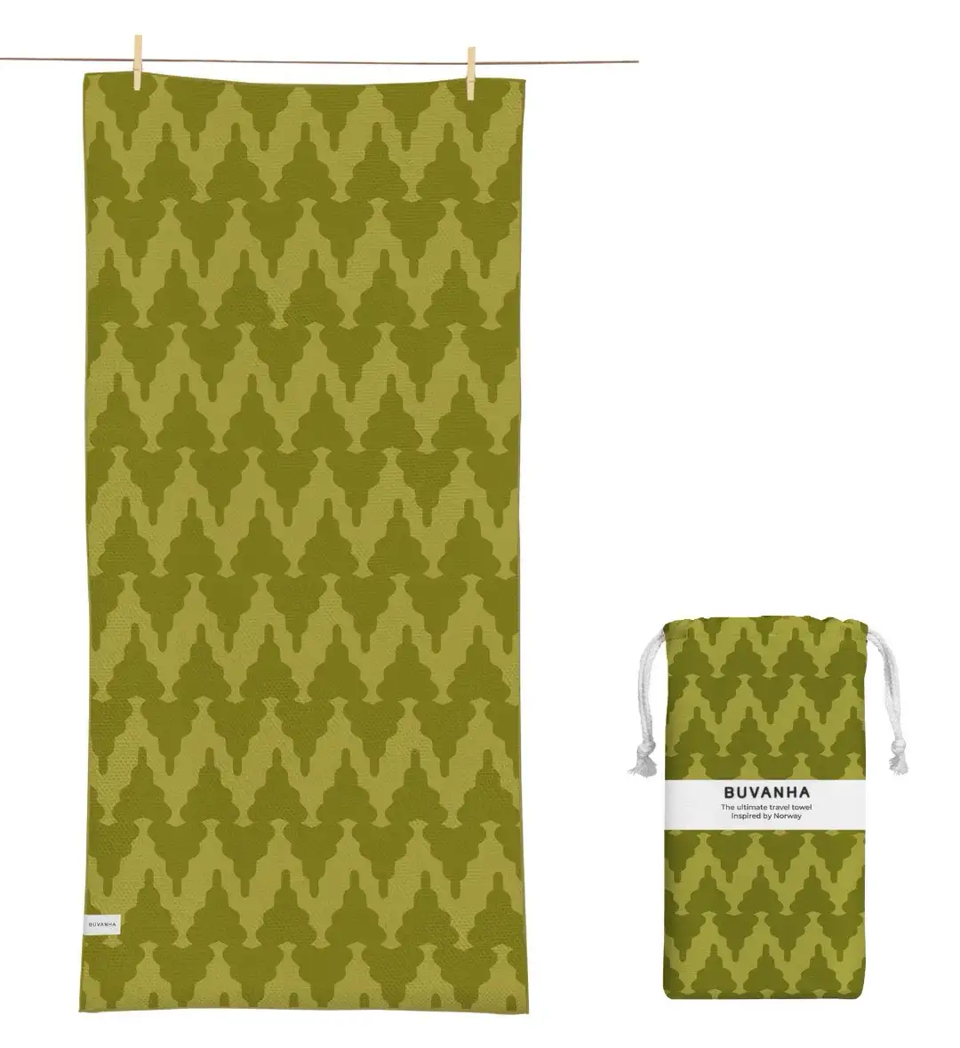 Buvanha reishanddoek Norway 160x80cm
