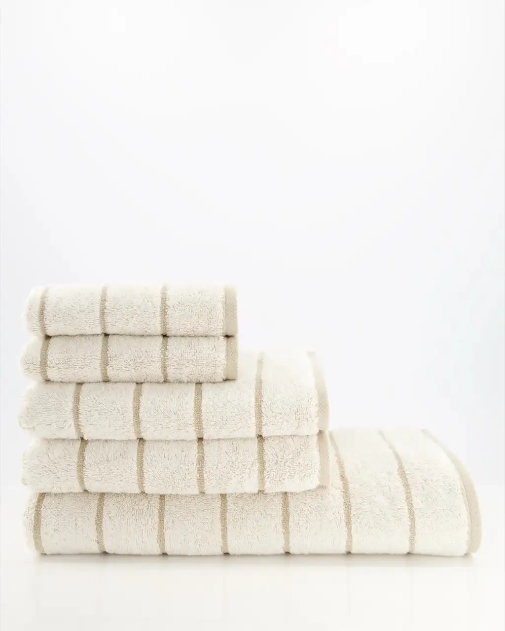 Cawö badserie Balance doubleface natur 6232 - Washand 16x22cm