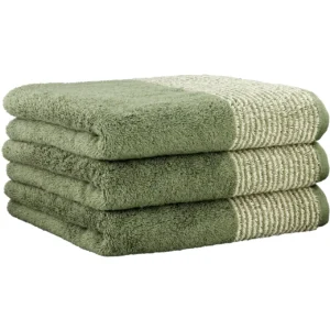 Cawö badserie Luxury Home Two-Tone 590 field - Washand 16x22cm