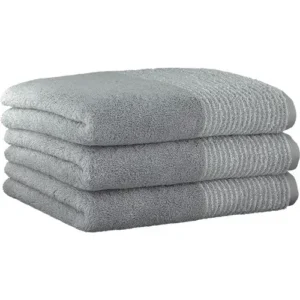 Cawö badserie Luxury Home Two-Tone 590 platin - Gastendoek 30x50cm