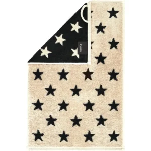 Cawö gastendoek New Stars 6261 beige-basalt 30x50cm
