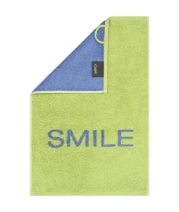 Cawö gastendoek Postcard Edition Smile 02 30x50cm