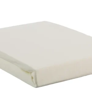Cinderella topper hoeslaken satijn (ivoor) - 180x220