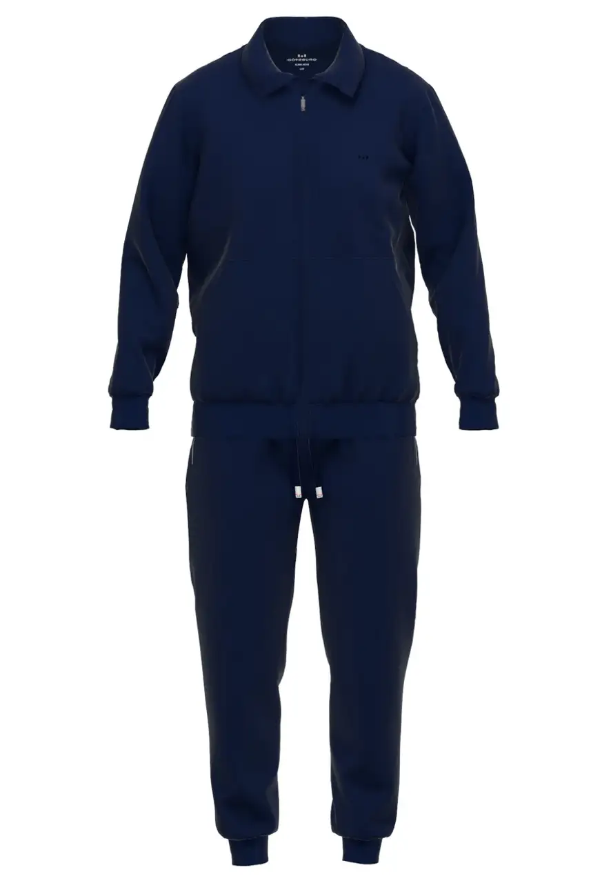 Götzburg heren huispak blauw 550287 - 48