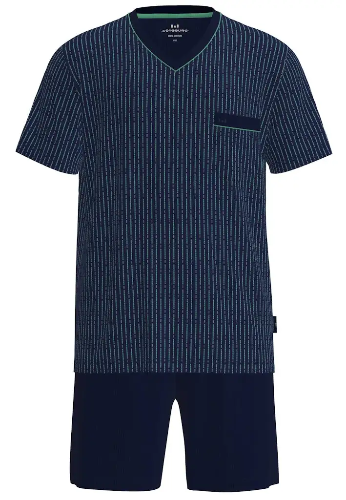 Gotzburg shortama Edinburgh V-A blau - 58