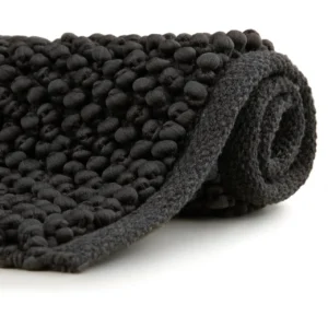 Heckett Lane badmat Nodo 70x120cm dark grey