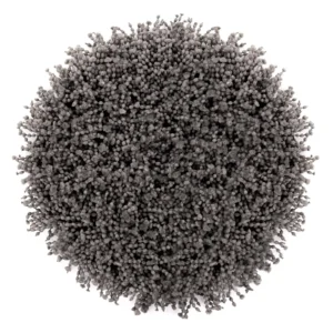 Heckett Lane badmat Onda 60cm rond classic antraciet