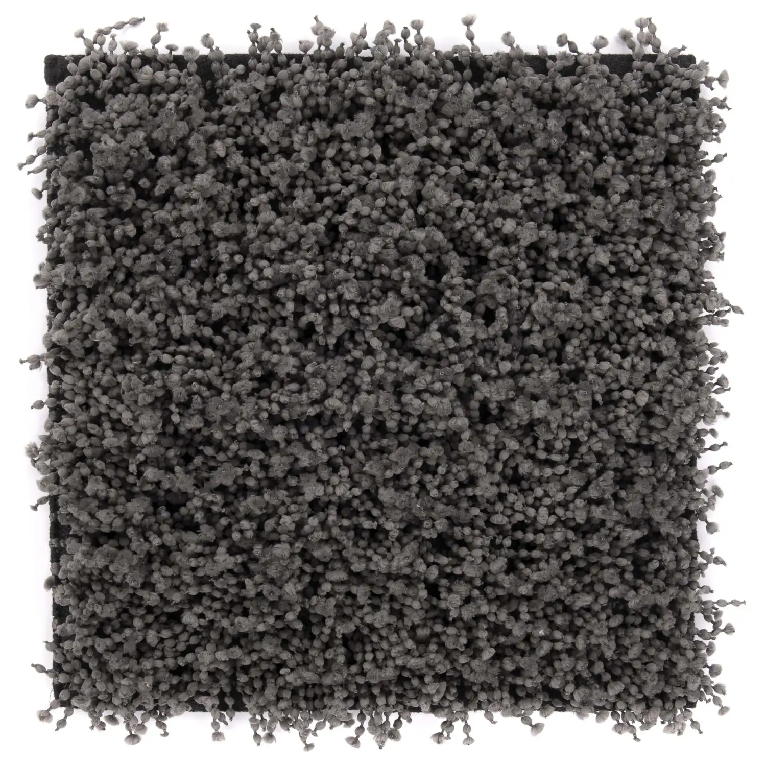 Heckett Lane badmat Onda 60x60cm classic antraciet