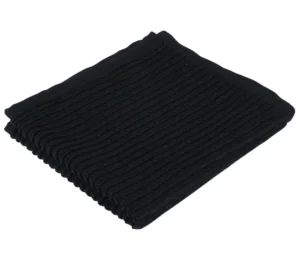 Jorzolino vaatdoek 32x32cm zwart
