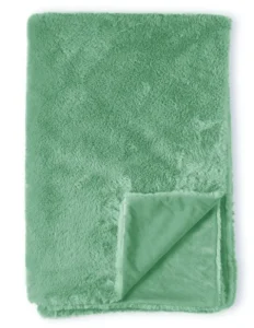 KAAT plaid Cuddle Cloud grey green 130x170cm