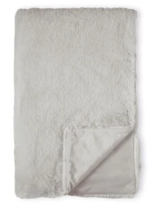 KAAT plaid Fluffy sand 130x170cm