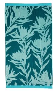 Kaat strandlaken Bermuda blue green 100x180cm