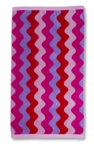 Kaat strandlaken Waves multi 100x180cm