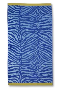 Kaat strandlaken Zayda blue 100x180cm