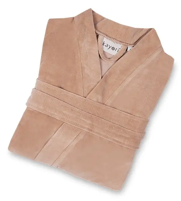 Kayori Badjas Mori fluweel nude - XL