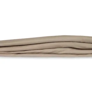 Kayori bio-jersey hoeslaken (tot 35cm, zand) - 70/80-200/220