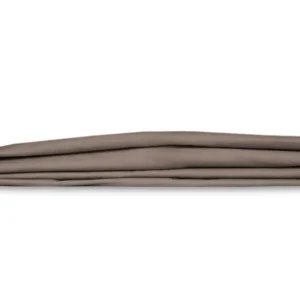 Kayori bio-jersey topper hoeslaken (tot 10cm, taupe) - 90x200/220