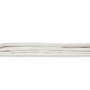 Kayori bio-katoen hoeslaken perkal (tot 35cm, offwhite) - 160x200