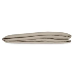 Kayori bio-katoen hoeslaken perkal (tot 35cm, zand) - 180x200