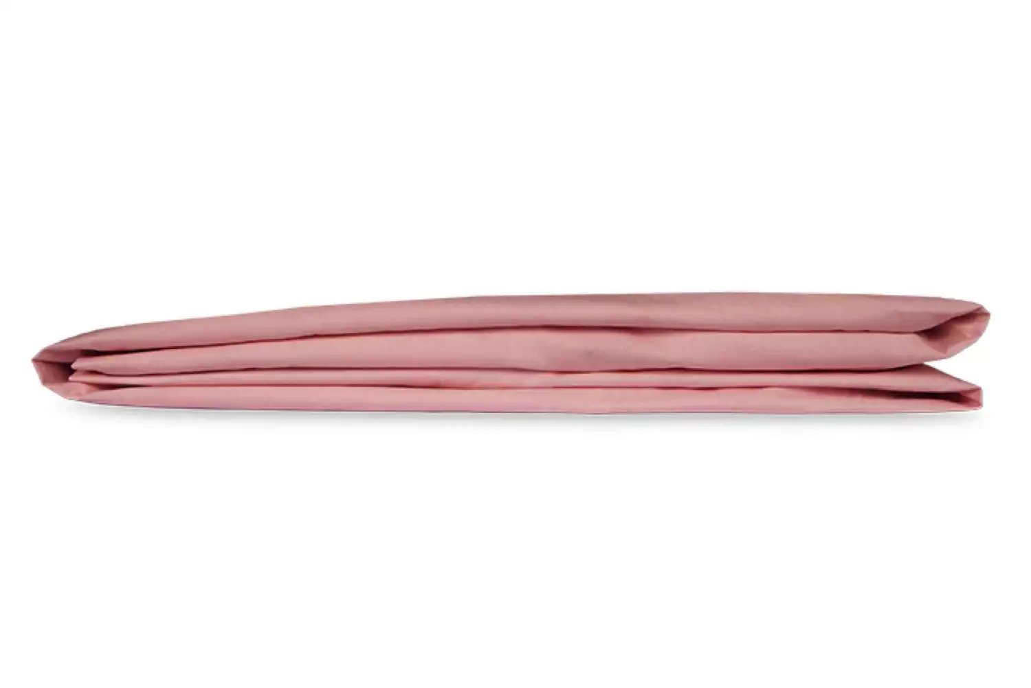 Kayori bio-katoen topper hoeslaken perkal (oudroze) - 200x200