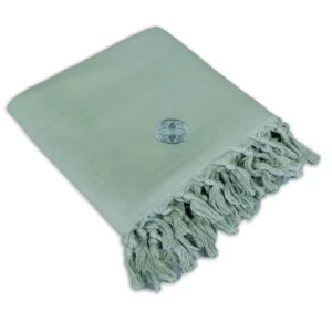 Kayori hammamdoek home spa donkergroen 100x180cm