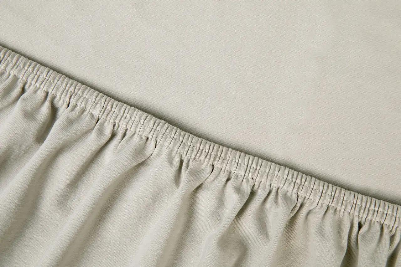 Kayori Saiko bio-jersey topper hoeslaken met Aloë Vera zand - tot 12cm - 180/200x200/220